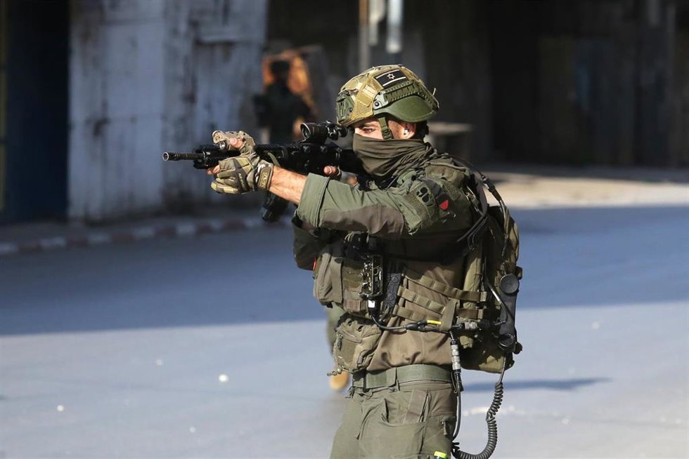 Un militar israelí en Cisjordania (archivo)