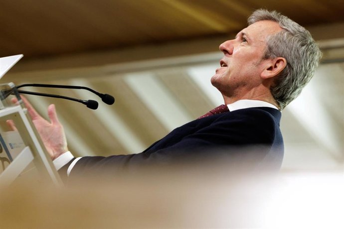 El presidente de la Xunta, Alfonso Rueda