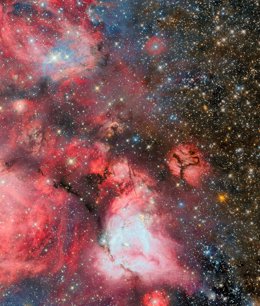 Hubble mostra nuvem gigante de gás hidrogênio frio