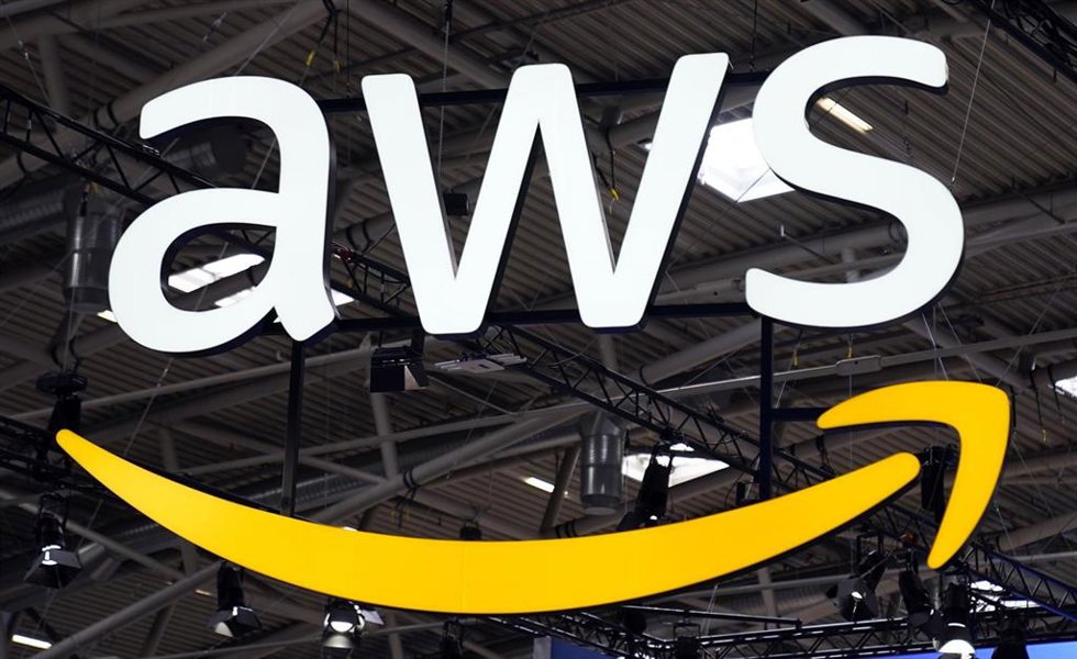 Archivo - Logo de Amazon Web Services (AWS).