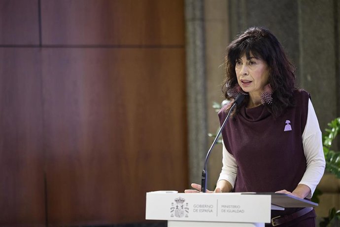 La  ministra de Igualdad, Ana Redondo