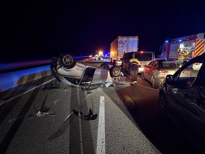 Accidente en la C-17