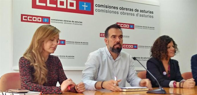 Archivo - Ana María Rodríguez junto a José Manuel Zapico.