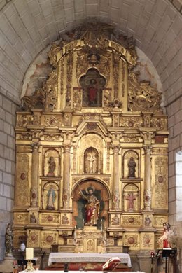 Archivo - Hispania Nostra incluye en la Lista Roja el retablo de la Iglesia de San Bartolomé de Mijares (Ávila)