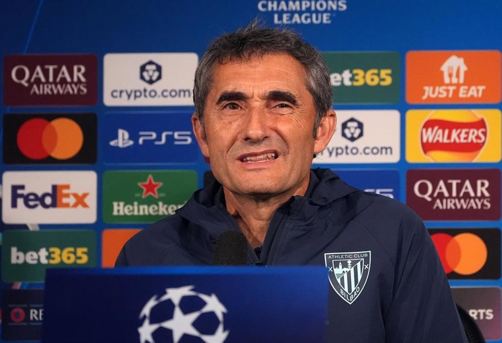 Ernesto Valverde, entrenador del Athletic Club
