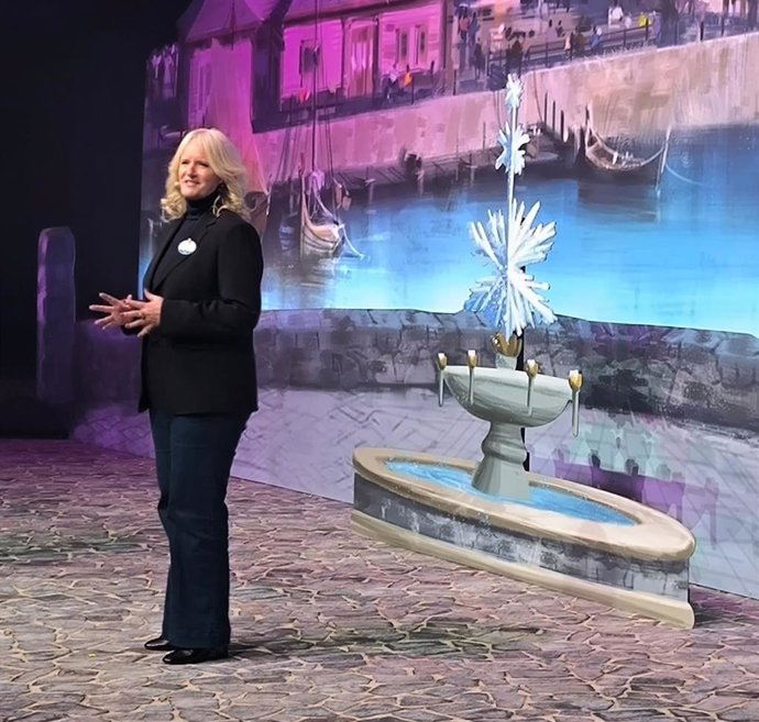 Natacha Rafalski, presidenta de Disneyland Paris,