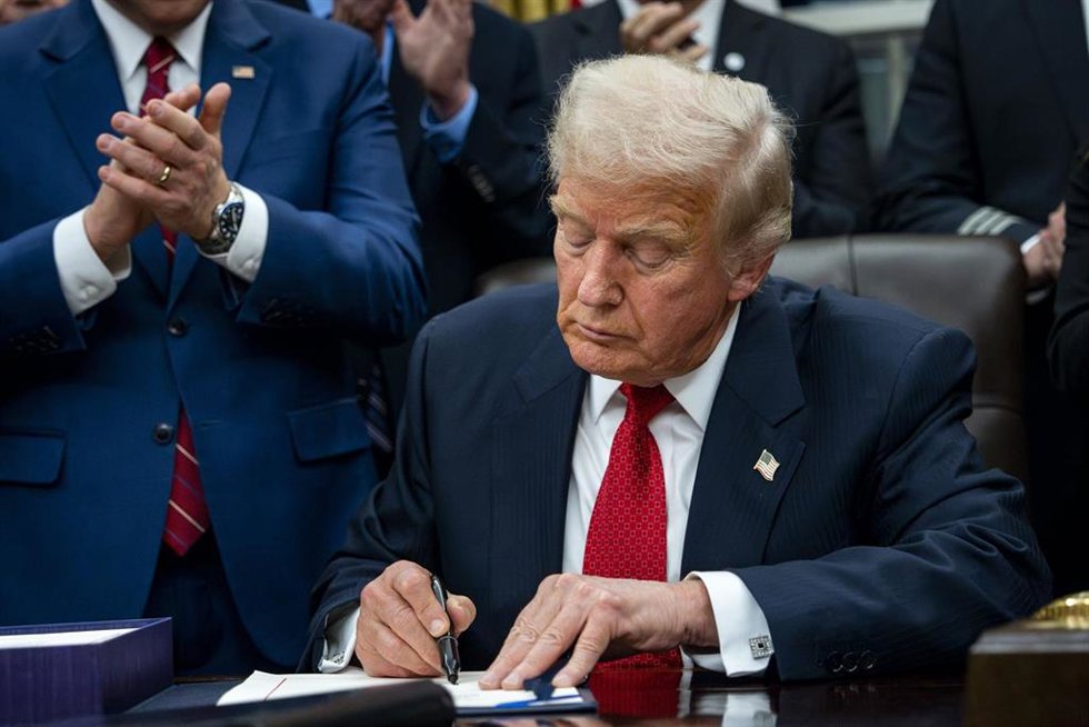 El presidente estadounidense, Donald Trump