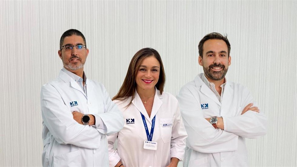 Jefes del Servicio de Urgencias Generales y Pediátricas y el jefe del Servicio de Neumología