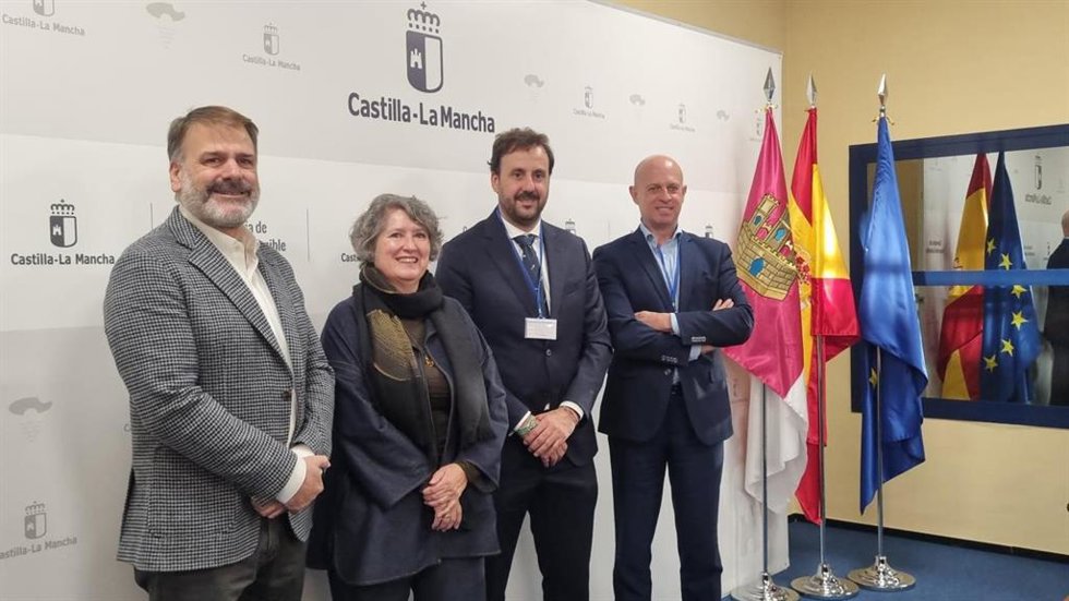 La consejera de Desarrollo Sostenible, Mercedes Gómez, durante la presentación del ciclo de jornadas sobre los Certificados de Ahorro Energético (CAEs).