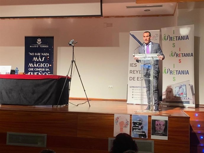 Francisco José Solana en la apertura de  la II Jornada 'Fomenta tu Cultura Emprendedora'