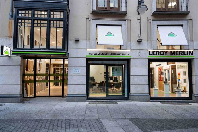 La nueva tienda showroom de LEROY MERLIN en el Atrio de Santiago de Valladolid.
