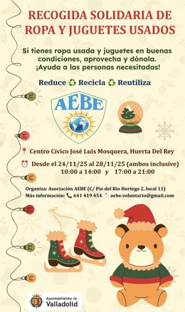 Cartel de la recogida solidaria