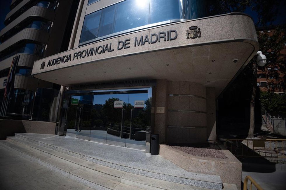 Archivo - Fachada de la sede de la Audiencia Provincial de Madrid, a 26 de septiembre de 2025, en Madrid (España).