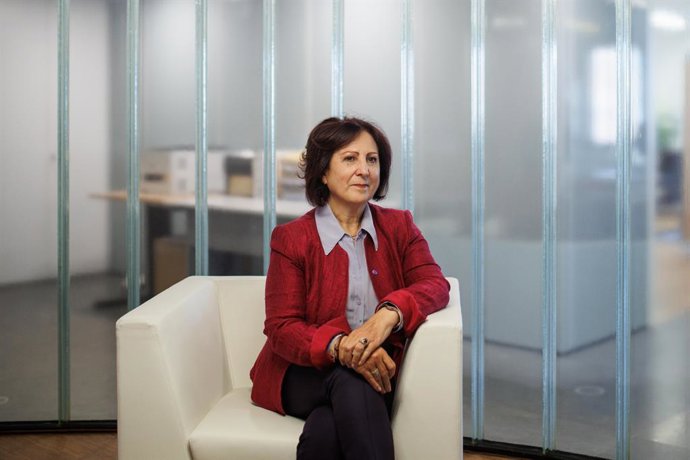 Archivo - La fiscal de Sala delegada de Violencia sobre la Mujer, Teresa Peramato, posa durante una entrevista para Europa Press, en la sede de la Fiscalía contra la Violencia sobre la Mujer, a 6 de noviembre de 2023, en Madrid (España). Teresa Peramato f