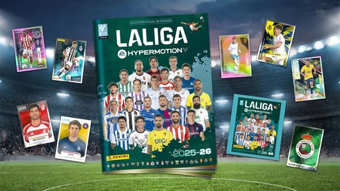 LALIGA y Panini lanzan la segunda edición del álbum oficial de LALIGA HYPERMOTION