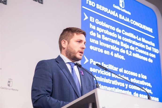 El consejero de Fomento, Nacho Hernando