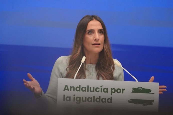 La vicesecretaria de Salud e Igualdad del PP-A, Beatriz Jurado, este martes
