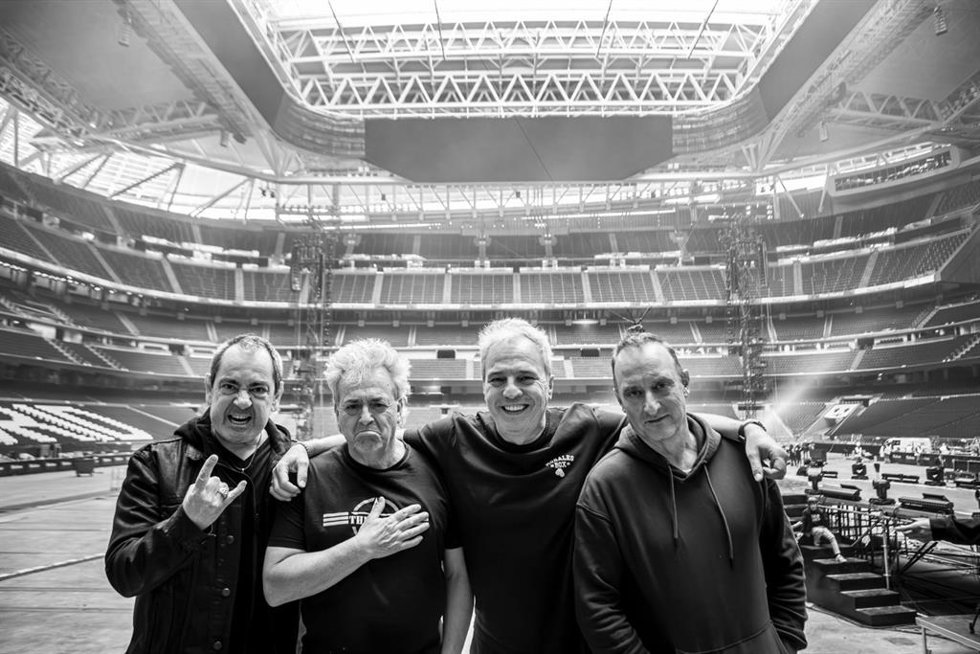 Archivo - El grupo español 'Hombres G'