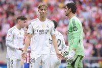 Courtois y Huijsen, bajas en el Real Madrid ante el Olympiacos