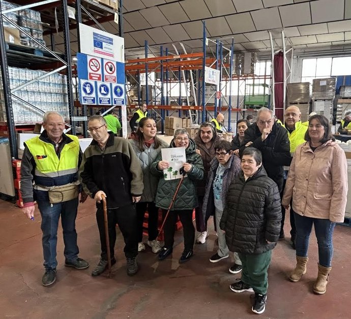 Asprodema, Autopista Vascoaragonesa y Keivda Batucada colaboran con el Banco de Alimentos