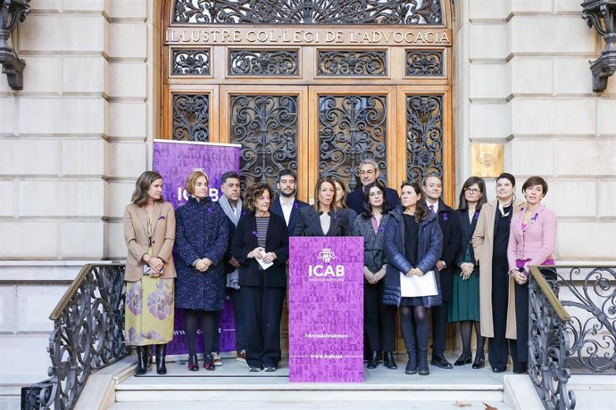 Acto del ICAB con motivo del 25N.