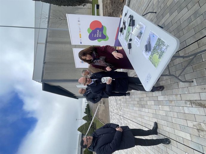El presidente de la Diputación, Javier Iglesias, junto a la diputada de Fomento y Medio Ambiente, Pilar Sánchez