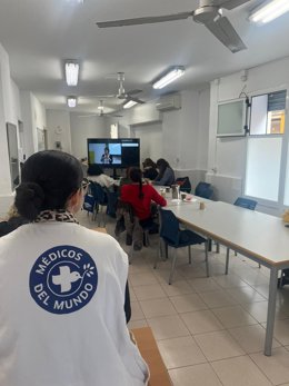 Grupo de mujeres asistidas por Metges del Món