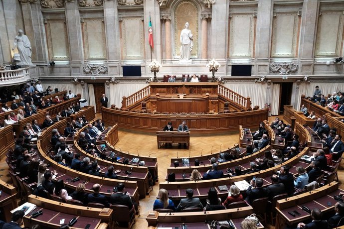 Archivo - March 26, 2024, Lisboa, Portugal: Lisboa, 26/03/2024 - Acolhimento aos Deputados na XVI Legislatura, na Assembleia da Republica em Lisboa.