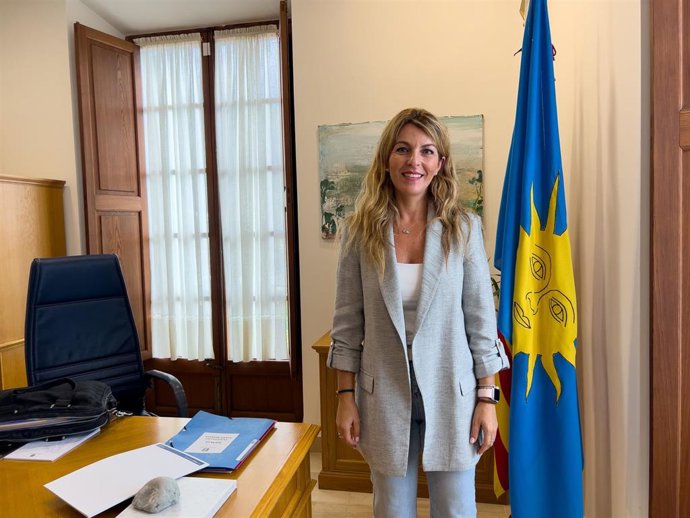 La alcaldesa de Andratx, Estefanía Gonzalvo.