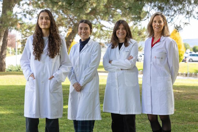 De izquierda a derecha: Adriana Rodríguez, Myriam Benito, Amaya Azqueta y Ariane Vettorazzi.