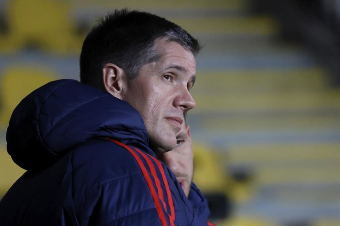 Futbol, Universidad de Chile vs Alianza Lima. Copa Sudamericana 2025. El presidente de Universidad de Chile Michael Clark es fotografiado antes del partido de vuelta de los cuartos de final de la Copa Sudamericana contra Alianza Lima disputado en el