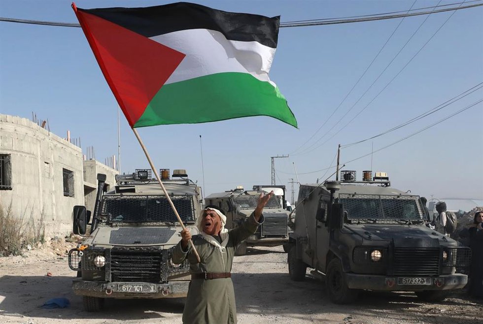 Bandera de Palestina (Archivo) 