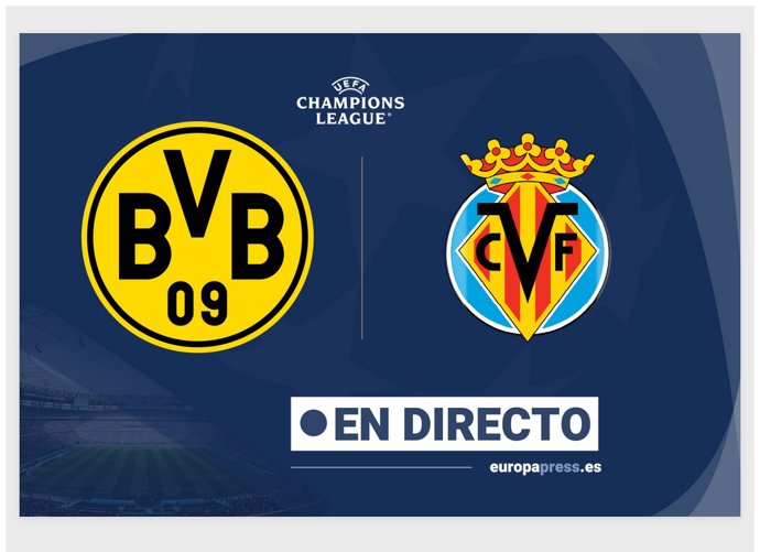 Onces Iniciales probables: Borussia Dortmund - Villareal: resumen y estadísticas del partido de la jornada 5 de Champions