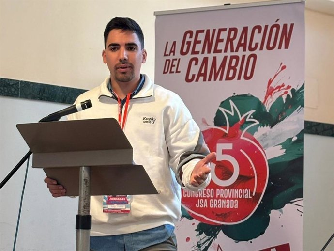 Jorge Ibáñez, secretario general de JSA Granada