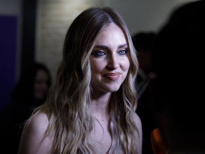 Archivo - (Foto De ARCHIVO) Chiara Ferragni En El Photocall De La Cena Previa A Los Premios Goya