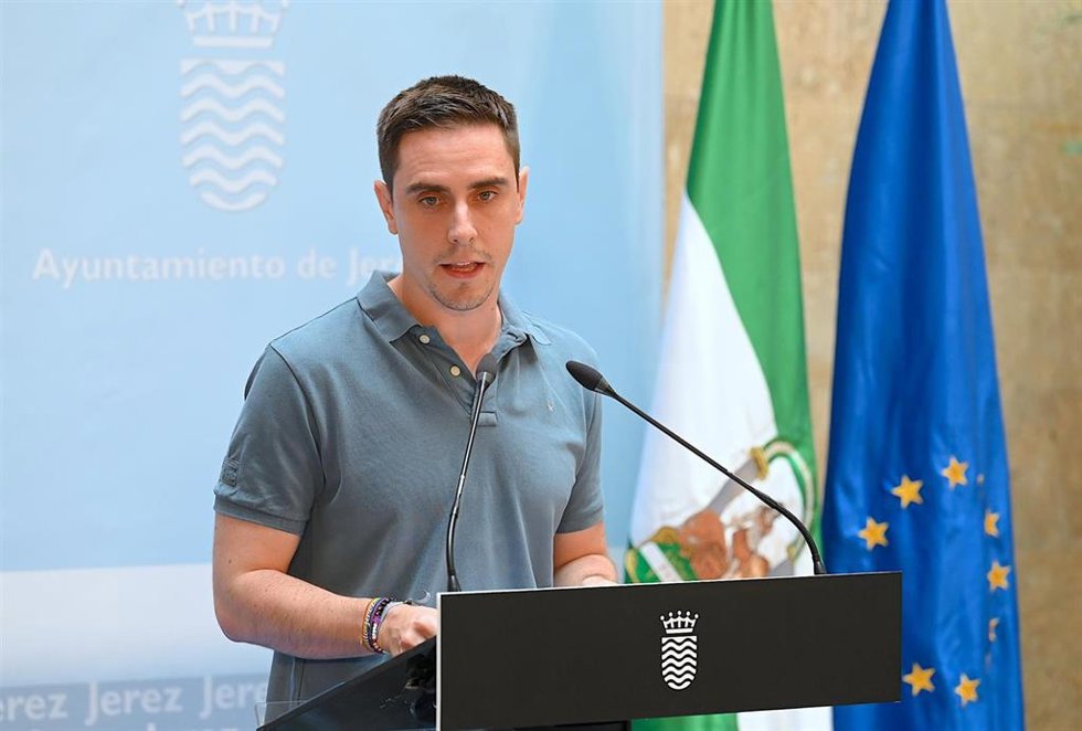 Archivo - Jaime Espinar en rueda de prensa.