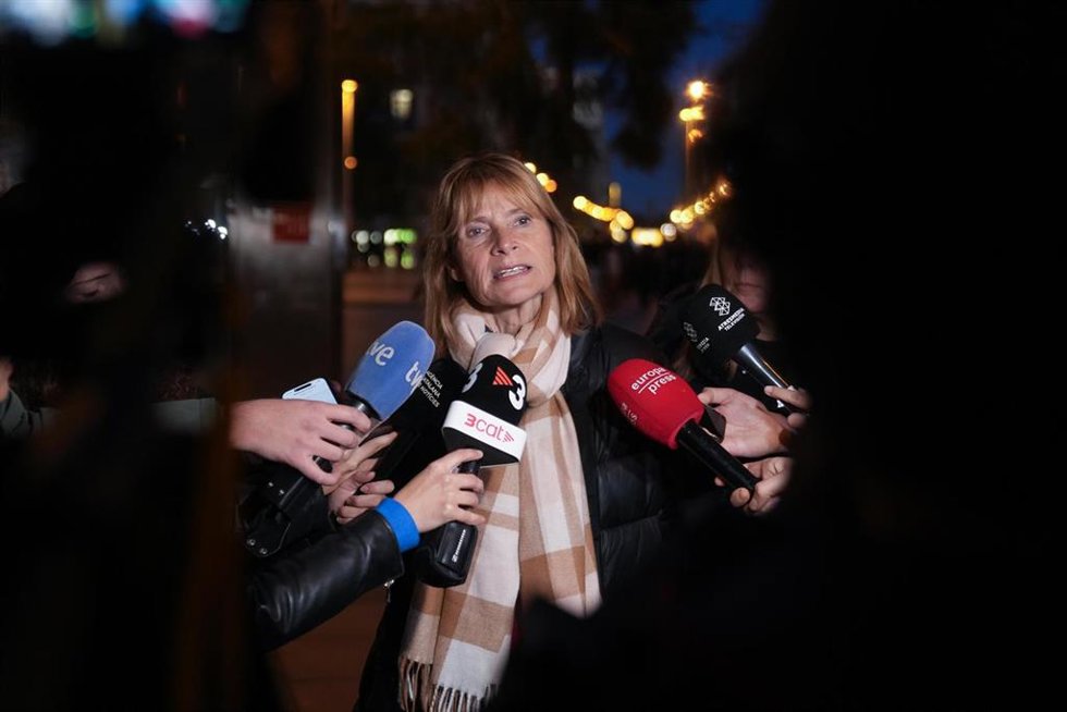 La viceprimera secretaria y portavoz del PSC, Llusa Moret.
