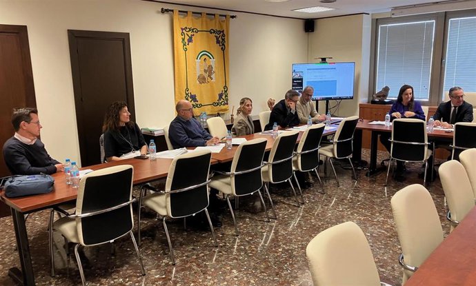 Reunión para concretar avances de la feria de educación científica y tecnológica destinada al alumnado de la provincia de Málaga