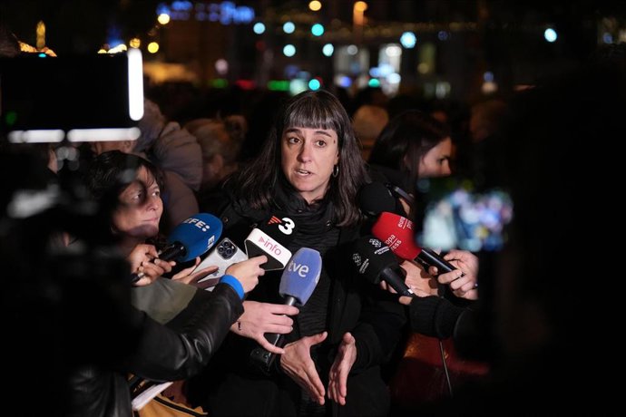 La portavoz de la CUP Su Moreno.