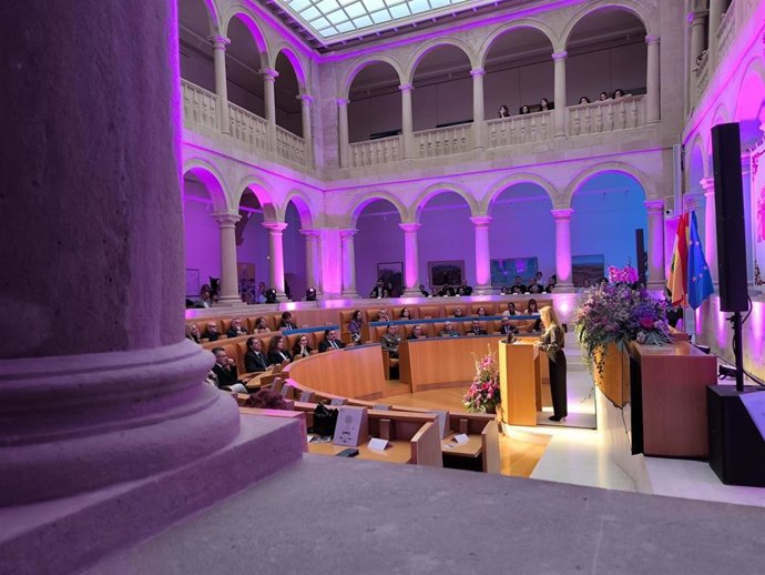 Acto institucional del Día de la Violencia de Género en el Parlamento de La Rioja
