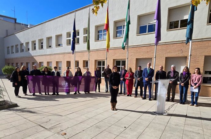 Acto de la Universidad de Jaén con motivo del Día Internacional para la Eliminación de la Violencia contra las Mujeres.