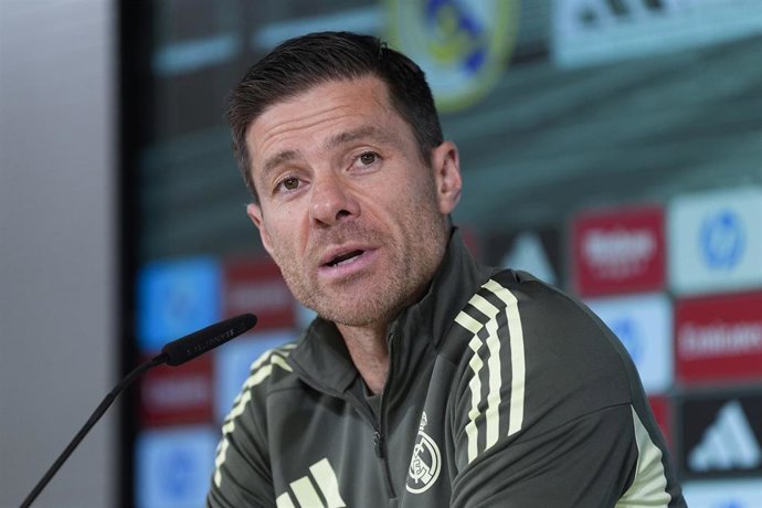 Xabi Alonso, entrenador del Real Madrid.