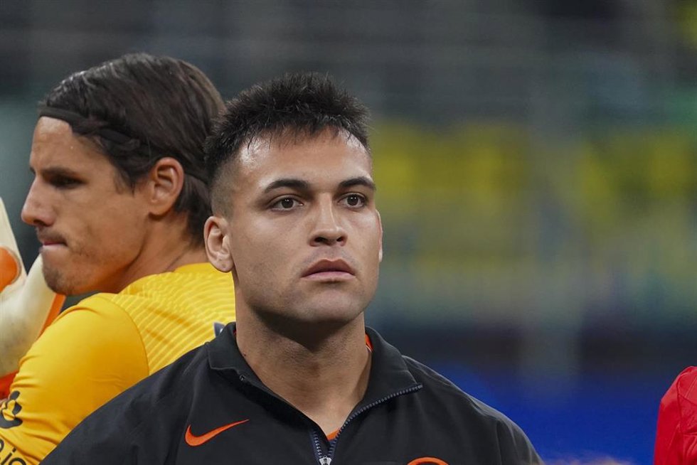 El jugador del Inter de Milán Lautaro Martínez.