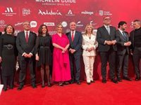Andalucía destaca como "tierra de tres estrellas Michelin" con motivo de la gala de presentación de su guía gastronómica