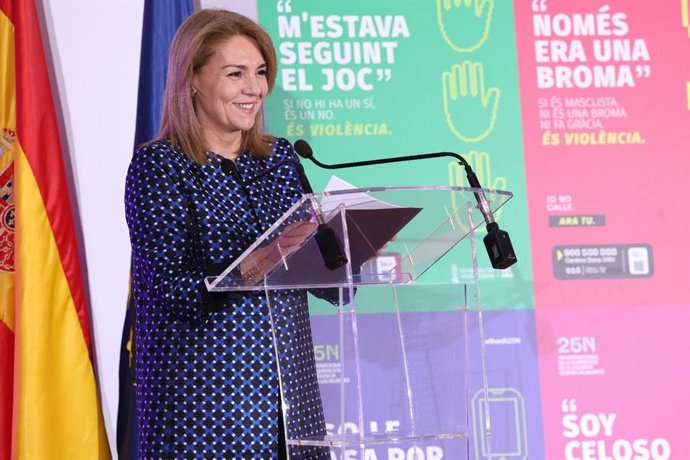 Imagen de la vicepresidenta primera y consellera de Servicios Sociales, Igualdad y Vivienda, Susana Camarero