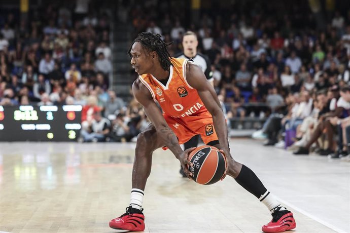 Archivo - Brancou Badio con el Valencia Basket