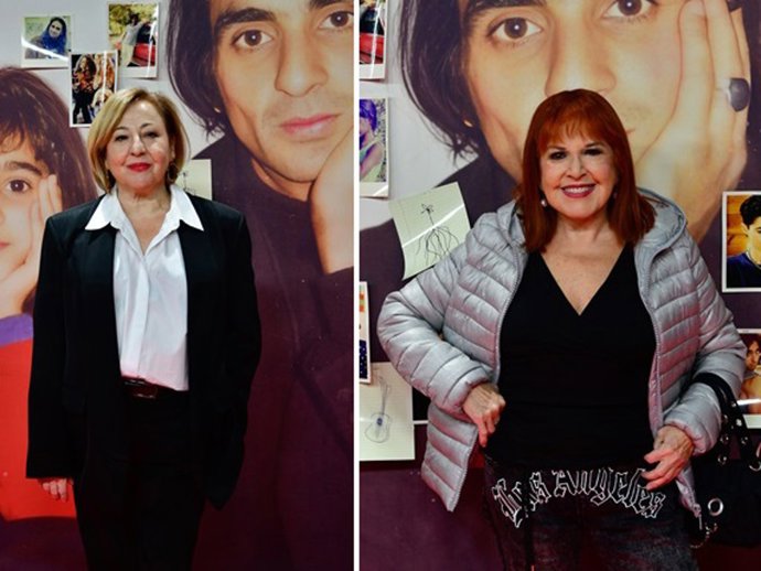 Carmen Machi y Loles León, entre las asistentes al estreno de 'Flores para Antonio'
