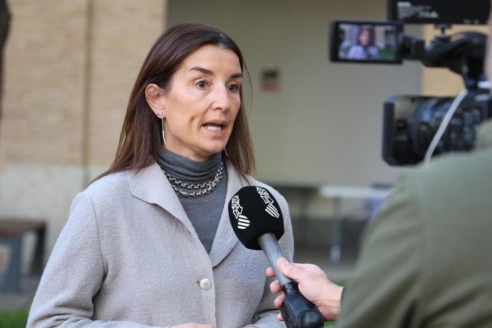 La consellera de Hacienda y Economía en funciones, Ruth Merino