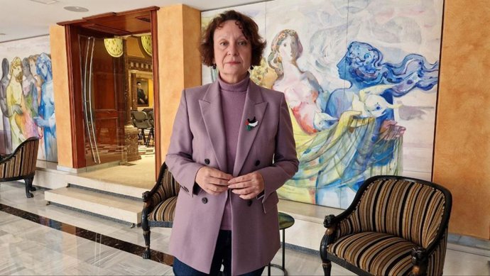 La diputada autonómica de Podemos, María Marín