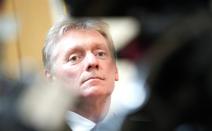 Archivo - O porta-voz do Kremlin, Dimitri Peskov.